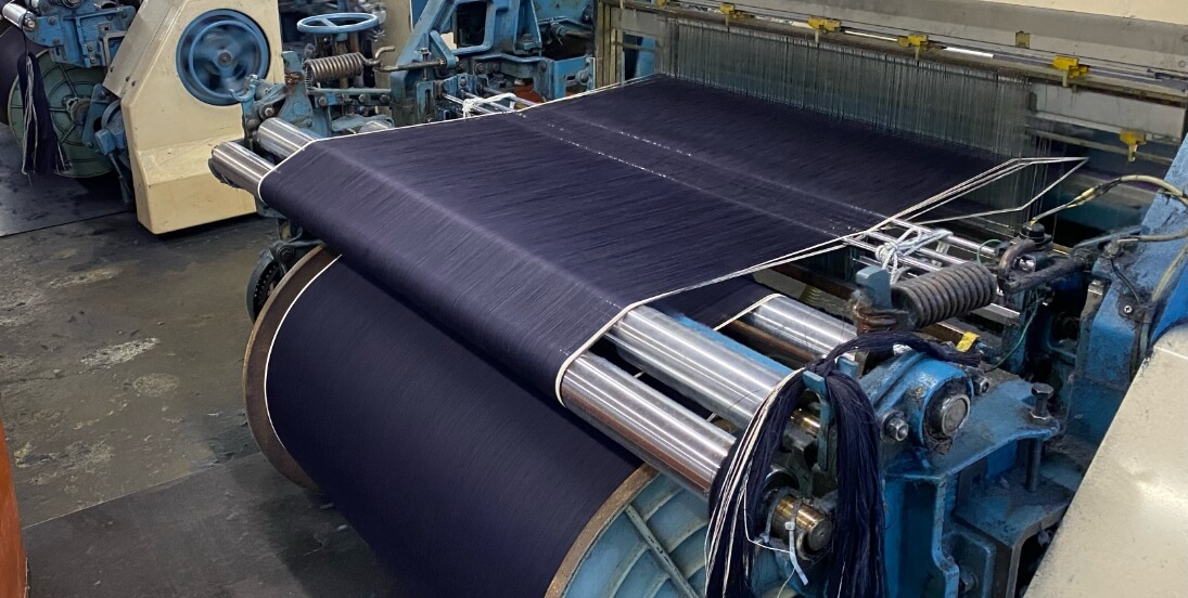 画像：日本綿布　織機